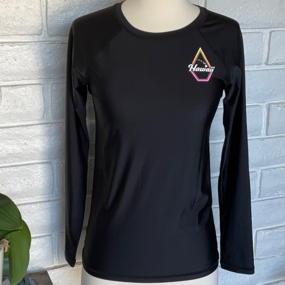 Volcom Black Fitted Long Sleeve T-Shirt
